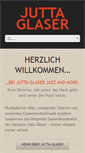 Mobile Screenshot of jutta-glaser.de